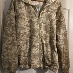 Brand New Nike Floral Windbreaker XL