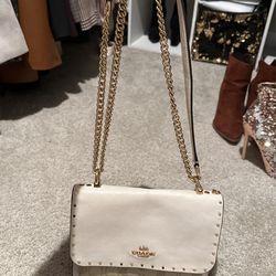 Coach Mini Edge Double Pouch Crossbody Colorblock Signature Canvas With  Striped NWT for Sale in Apex, NC - OfferUp