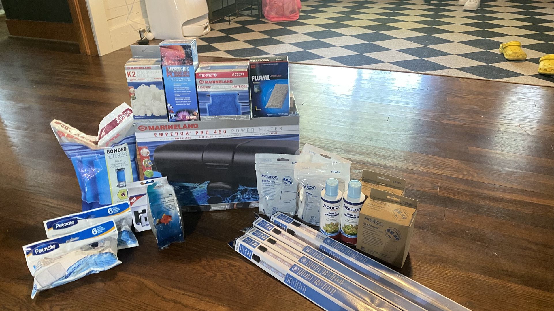 Lot Aquarium Supplies 