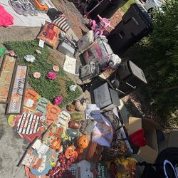 Yard Sale Till Monday Everything Must Go 