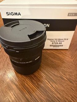 Sigma 10-18mm F2.8 DC DN