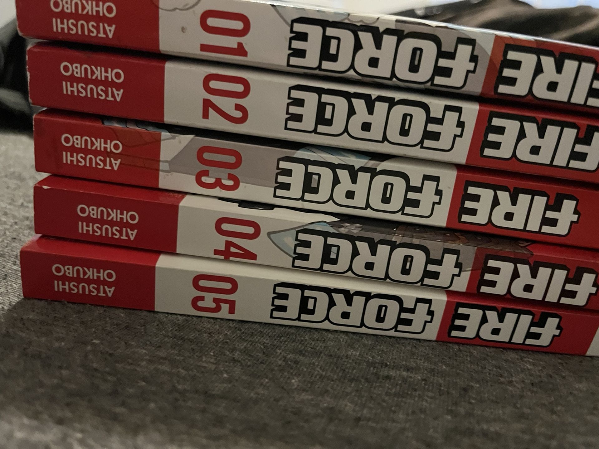 Fire Force Manga Bundle 1-5