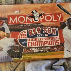 Redsox 07 Championship Monopoly Sealed 