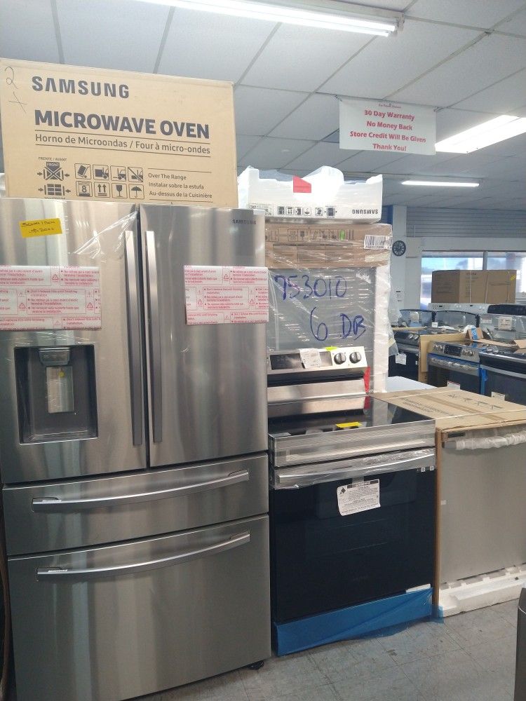 Brand New Scratch And Dent Appliances Package $3000