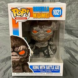 Kong With Battle Axe #1021 Godzilla Vs Kong Funko Pop