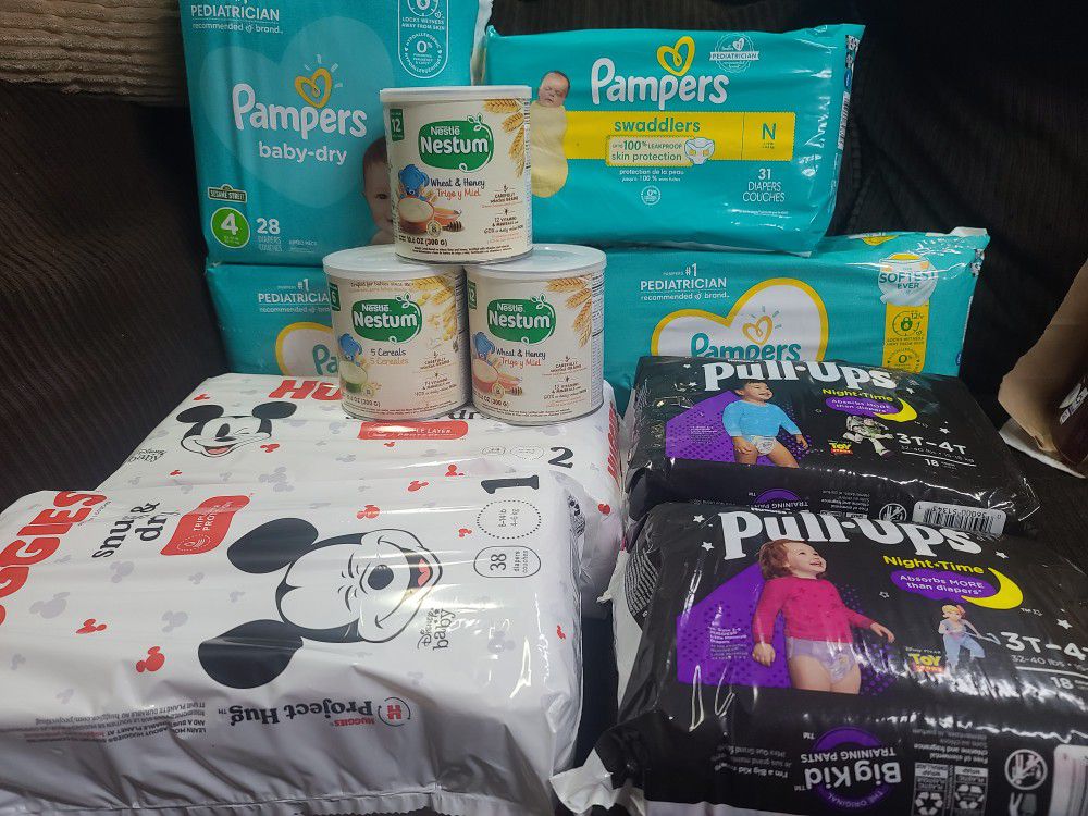Baby Bundle Deal/ Diapers And Wipes