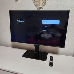 32" TCL Google TV with adjustable swivel stand
