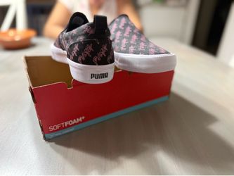 PUMA Bari Slip On Women’s Size 8.5 Black/Pink