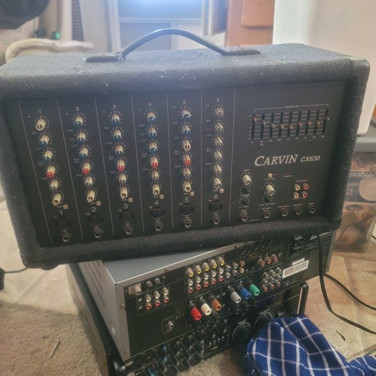 Carvin Cx630 200 Watt 6 Channel Mixer