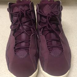 Size 8- Nike Air Jordan Sneakers Men Burgundy