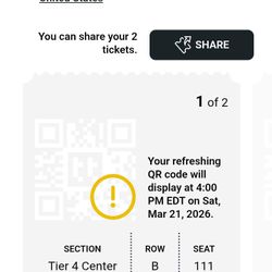 Moulin Rouge! The Musical 2 Tickets