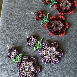 Beaded Bracelets & Earrings Sets 