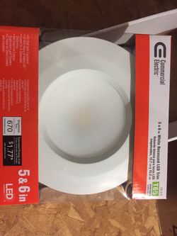 Commercial electric recessed led light