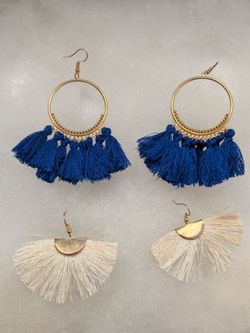 5 pair earrings