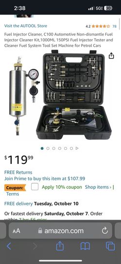 Brand New Autool, Fuel Injector Cleaner,