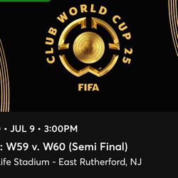 FIFA Club World Cup Ticket - Semi Final