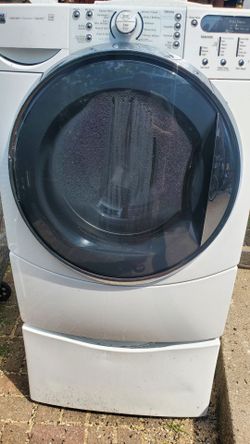 Washer and dryer set