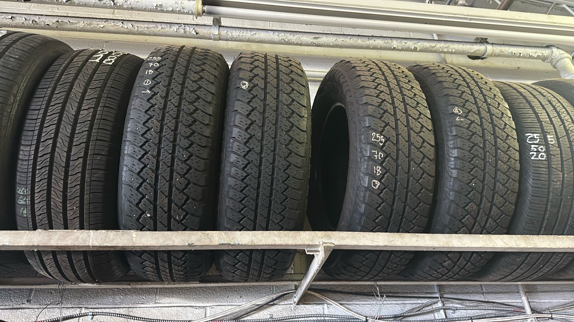 4 Used Tires 255/70/18