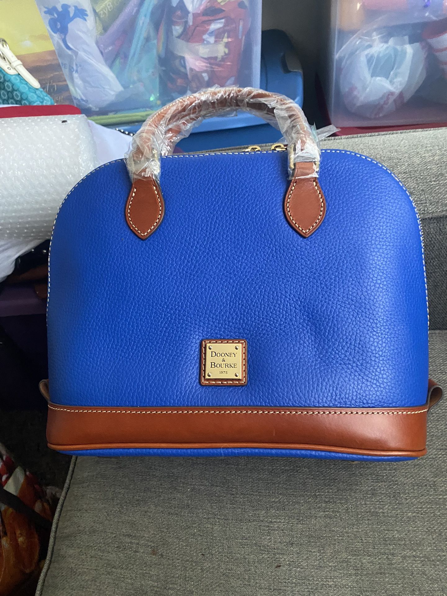 Dooney and Bourke,Sky Blue,Medium size