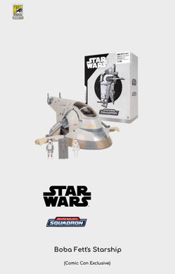 2026 SDCC Jazwares Exclusive Star Wars Micro Boba Fett Starship