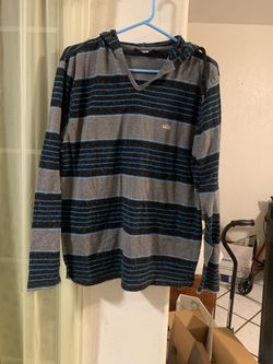 Vans Men’s/Women’s XL Striped Hoodie Long Sleeve Shirt