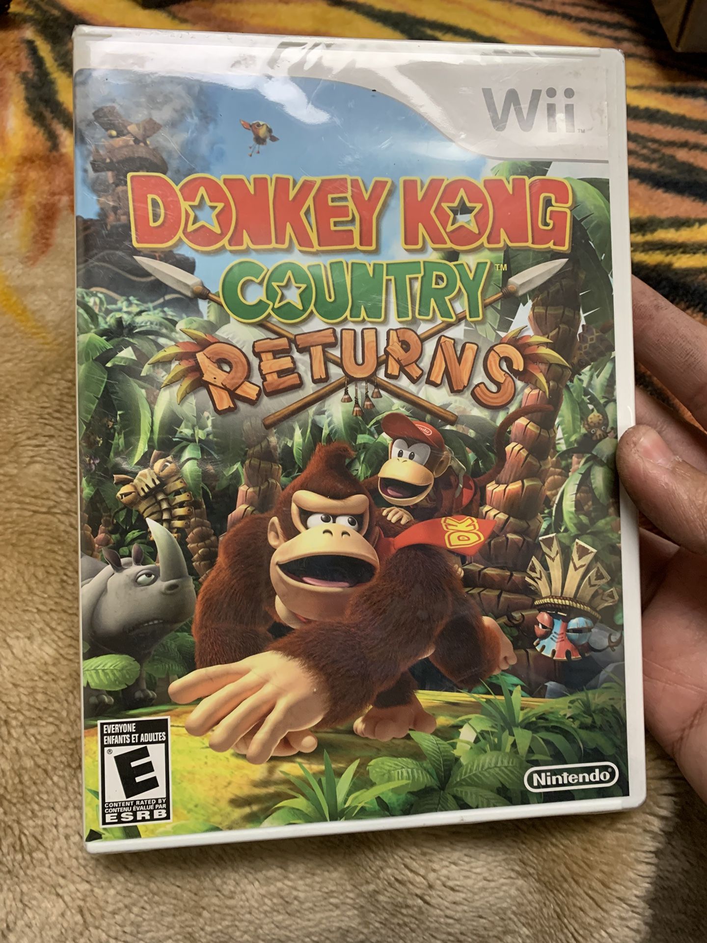 Donkey Kong Country Returns Nintendo Wii Game