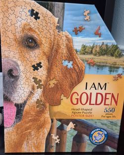 Golden retriever jigsaw puzzle