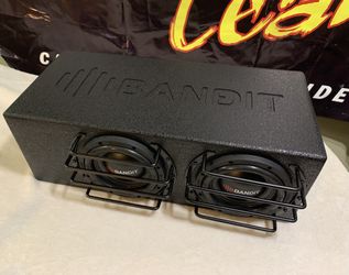 Brand New 6.5” Car Audio Subwoofers + Tune Port Enclosure $220 Each 