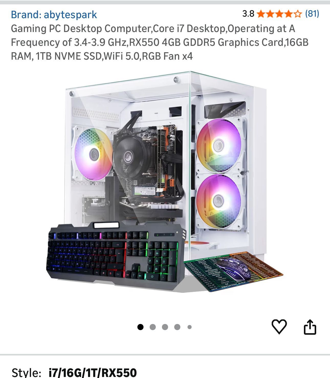 Gaming Pc Brand New Intel