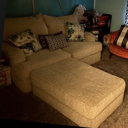 Couch And Ottoman For Sale