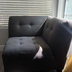 Grey Corner Couch 