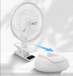 New in Box! Aeroplus 6" clip on fan with base