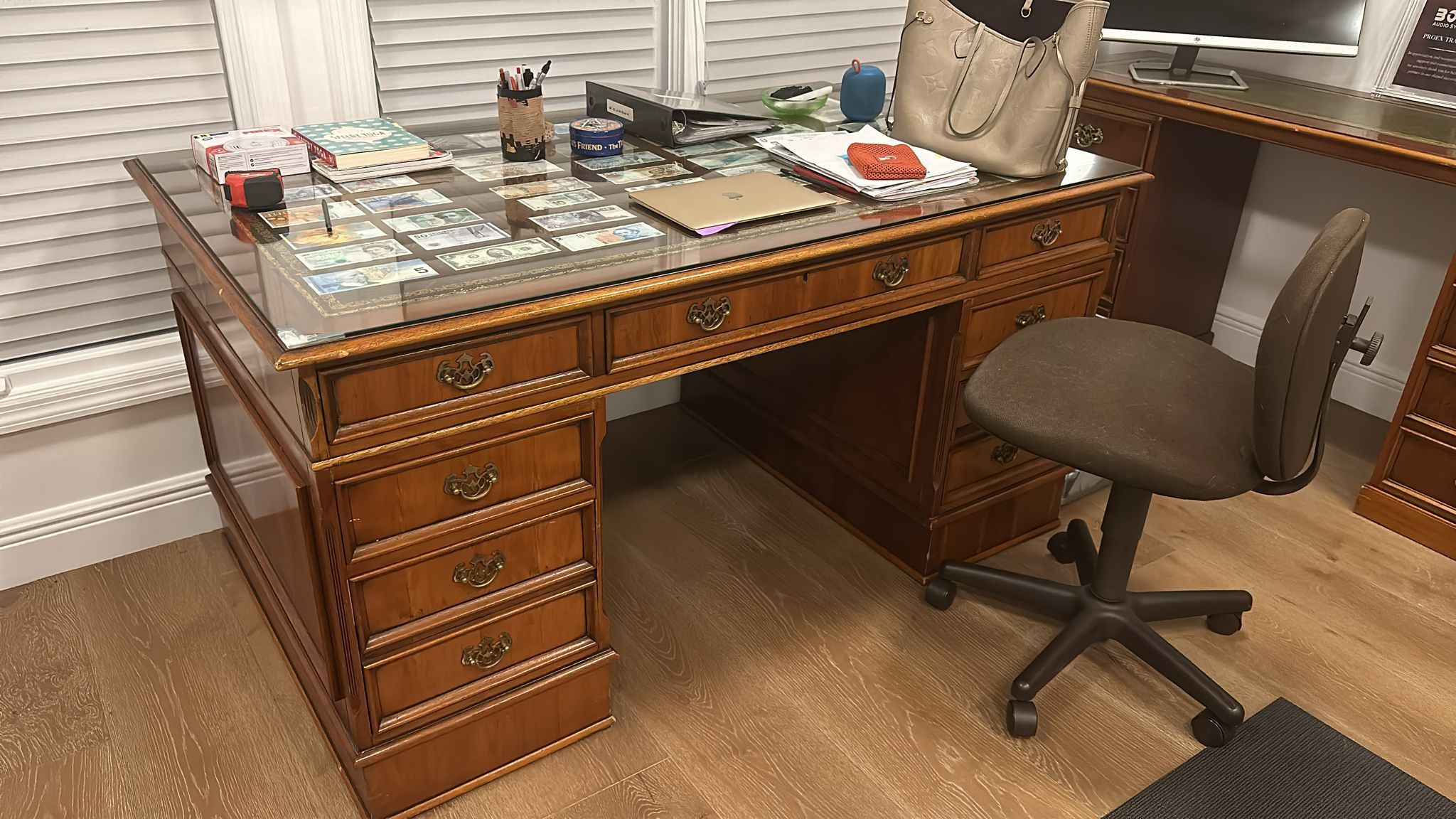 Antique Vintage Office Desk