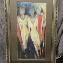 Print By Marianne Korbien- Braun, "Begegnung"