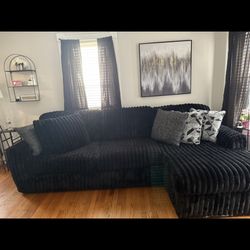 Black Couch Super Comfy 