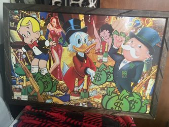 Framed “hype Beast” Wall Art