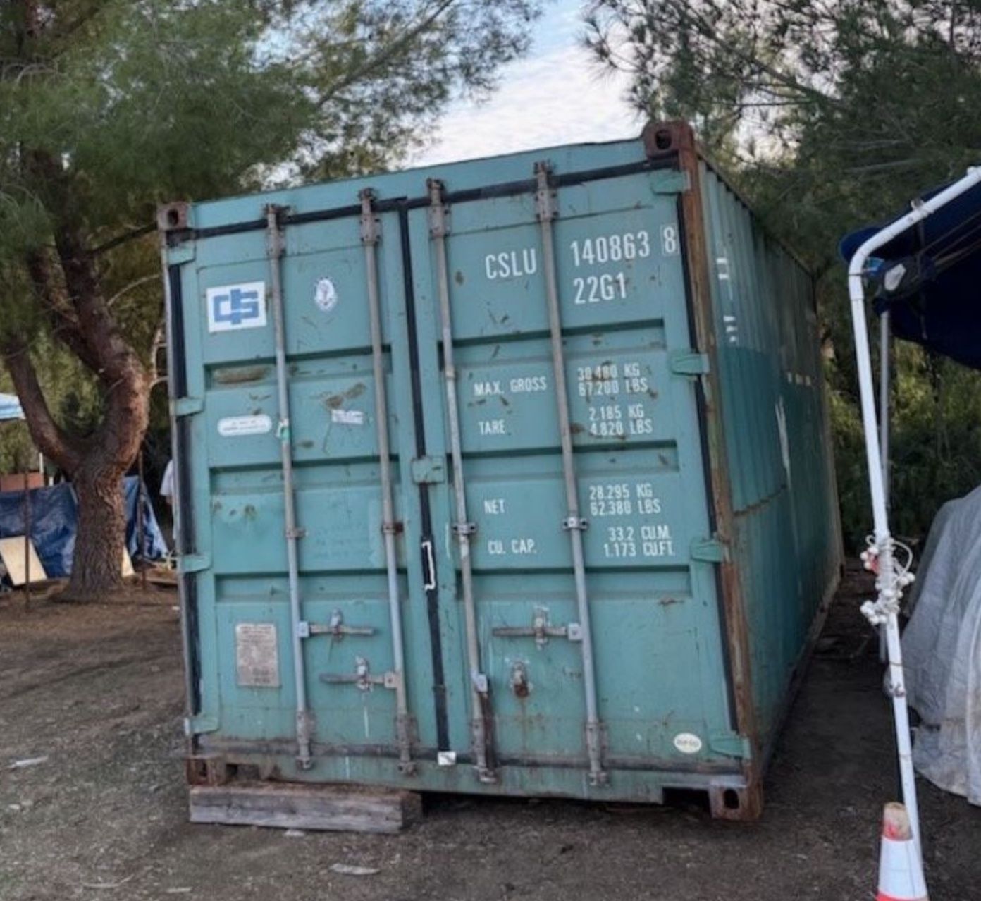 20ft and 40ft Used Shipping Container Available in Ventura