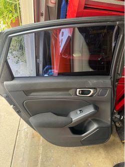 2022 Honda civic. Sport. Rear door.
