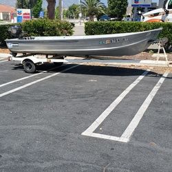 14'Sears Gamefisher Aluminum Fishing Boat