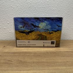Pokemon Center x Van Gogh Museum: Corviknight Inspired by Wheatfield with Crows Double Deck Box Pikachu