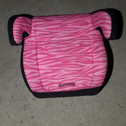 Harmony Pink Girl Booster Seat Pink Strips 