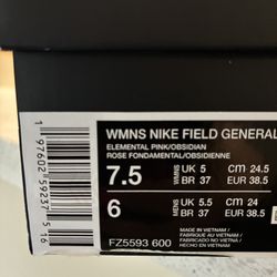 Brand New Cute Pink Nikes 7.5 