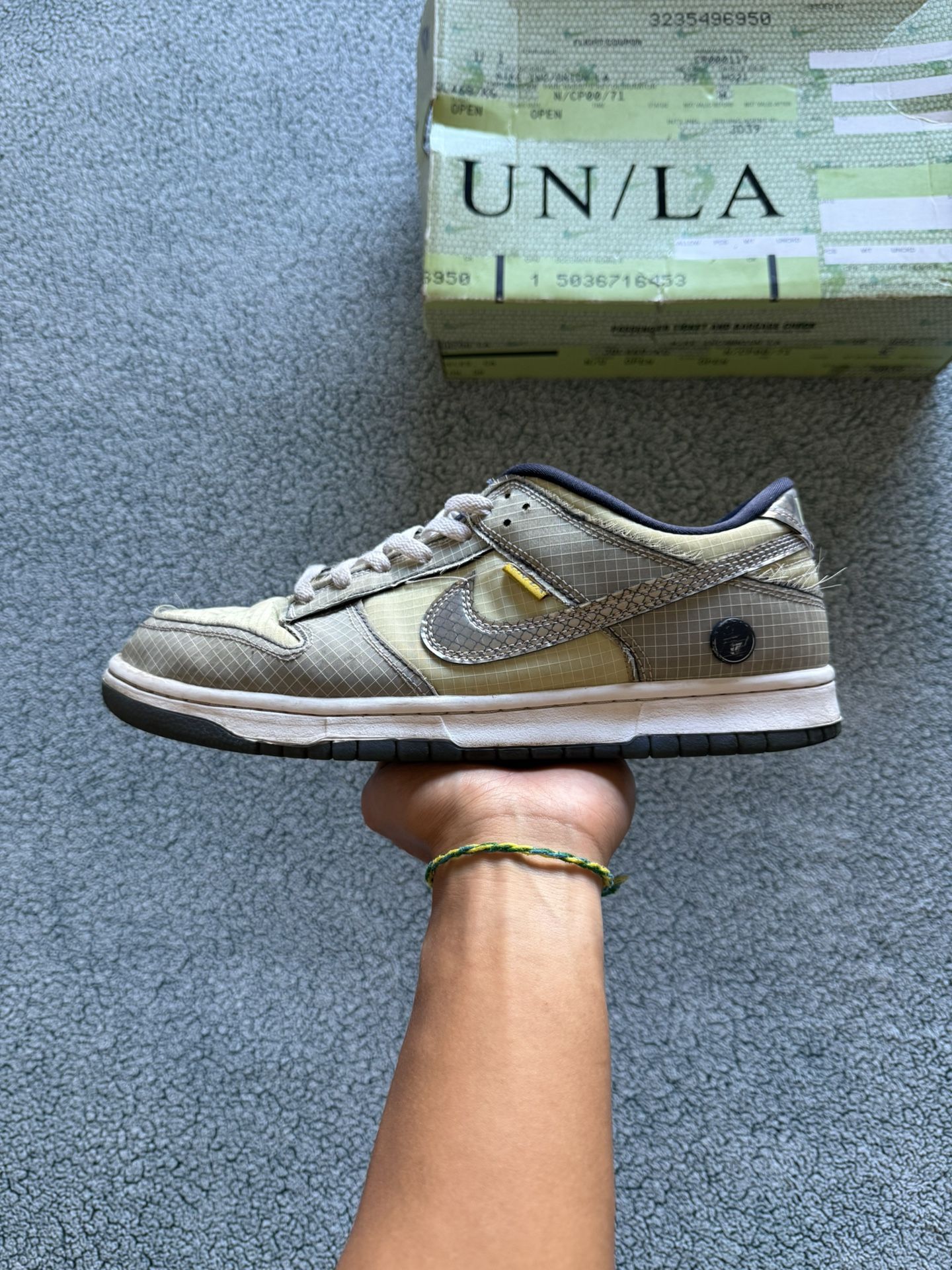 Nike X Union Dunk Low Passport Pack Pistachio 