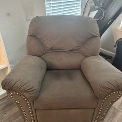 Loveseat and recliner