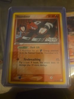 Rocket Returns Reverse Holographic houndour