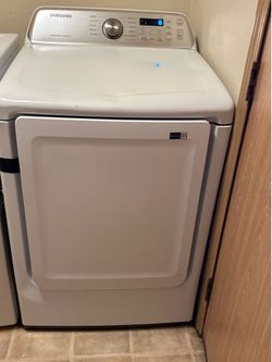 Samsung DVE45T3400W 27 Inch Electric Dryer with 7.4 Cu. Ft. Capacity