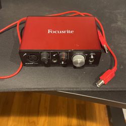 Focusrite Scarlet XLR Interface
