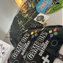 16 Level Up Birthday Balloons  1  16" Level Up Birthday Orbz Foil Balloon 2 Pcs Video Game Controller Mylar Balloon 12 regular foul level up birthday 