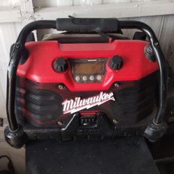 Milwaukee Job site Radio. 