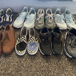 shoes size 10 ( 8 pairs and lots of clothes ) 